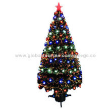 Fiber-optic Christmas Tree with Topstar