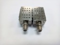 F vrouwelijke connector met metalen deksel