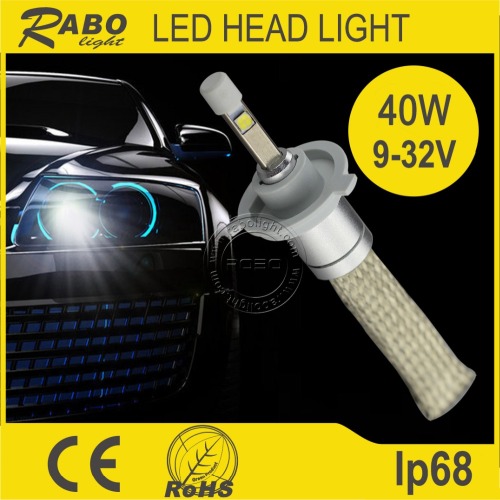 Automotive led head lamp r3 4800lm h4 high low beam headlight