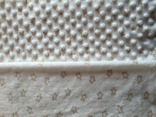 hot sale 100% polyester minky dot fabric