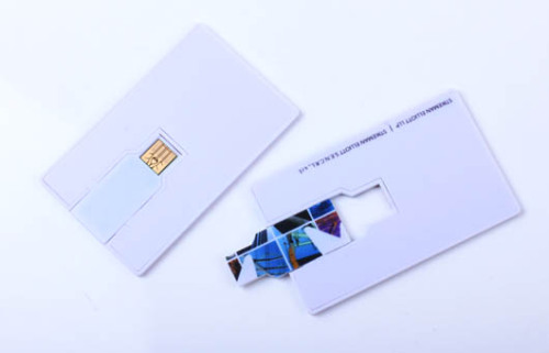 Full Color Printing USB Flash Drive Business Card Pen Drive Credit Card USB (CC02B)