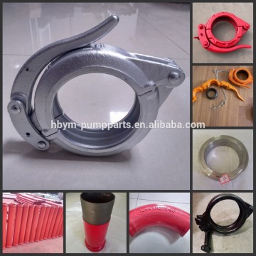 DN125 concrete pump pipe snap clamps alibaba China