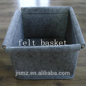 2016 Handmade felt storage basket/storage bag/felt storage bin