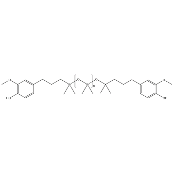 α,ω-Bis (2-methoxy-4-propylphenol ) polydimethylsiloxane