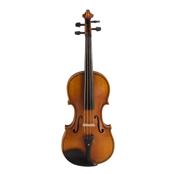 Handmade Advanced  Solid Nice Flamed Violin