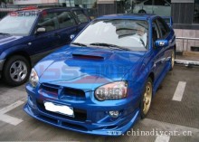 2002-2005 Impreza 4 Cw Style Fiber Glass Front Bumper