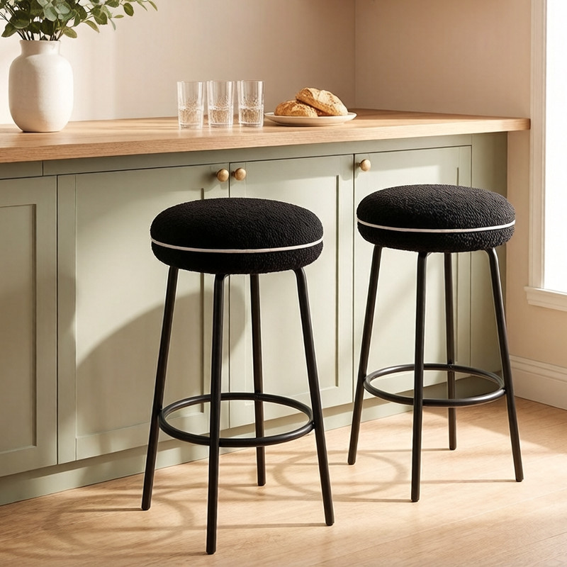 BAR2601-BLK TABURETE DE BAR5 BAR2601-BLK BAR STOOL5