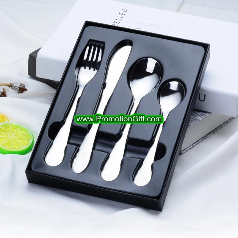 Stainless Steel Western Dinner Knife Fork Tablespoon Cutlery Set