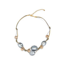 Cute Crystal Necklace with String