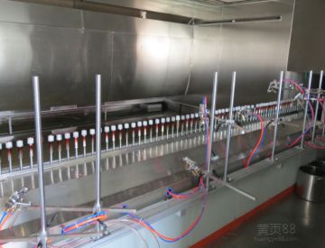paint automatic spraying and leveling production line