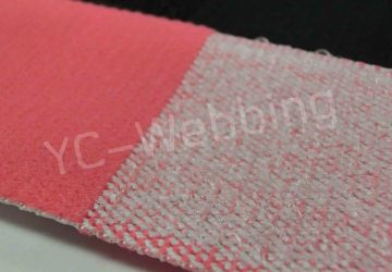 Wooly Stretch Nylon Crimplene Loop Weaving Elastic Velcro