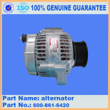 Alternator WA200-6 600-861-6420 Piese de încărcare a roților Komatsu