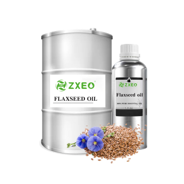 Bulk Price Cold Press 100% Pure Natural Flax Seed Oil for Cosmetic Painting