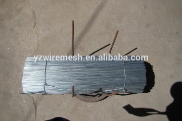 Black straight cutting wire,galvanized straight cutting wire