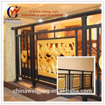 Hot sale metal balustrade/metal balustrade design