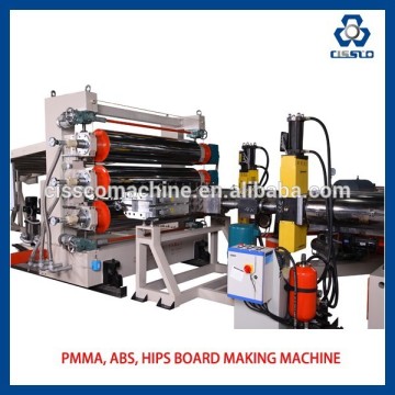 ABS PP PS SHEET PRODUCTION LINE, PP/PS PLASTIC SHEET EXTRUSION MACHINE