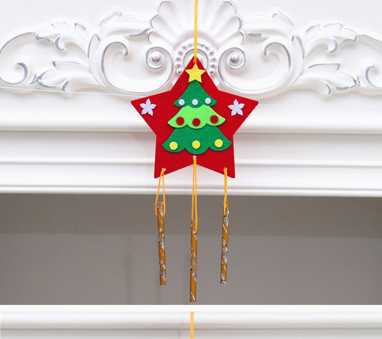 Christmas Decorations For Home Pendants Navidad Christmas Tree Ornaments Hanging Doll Craft Decor Supplier Kids Gift