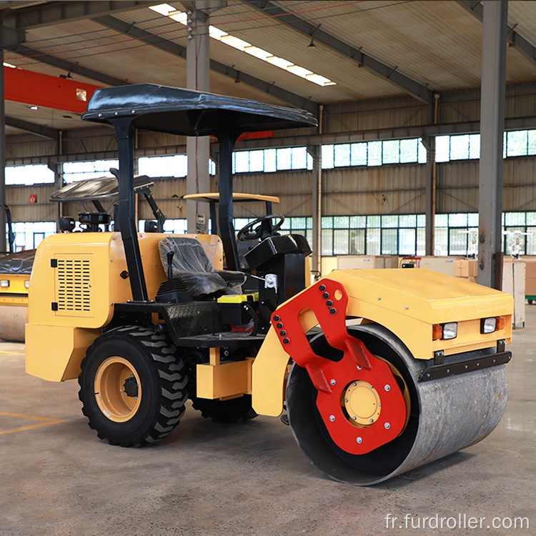 Rouleaux de compactage de sol à tambour unique de 3 tonnes (FYL-D203)