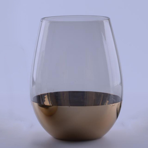 銅ベースのガラス飲料セット