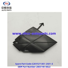 Front bumper unhooking cover for changan Qiyuan A06