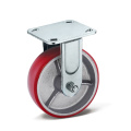 Super Caster Iron Core Polyurethane Trolley Wheel