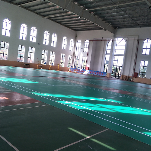 Piso de esportes Enlio Vinyl Badminton Floor