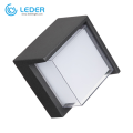 LEDER Flush Mount LED Wall Sconce Light