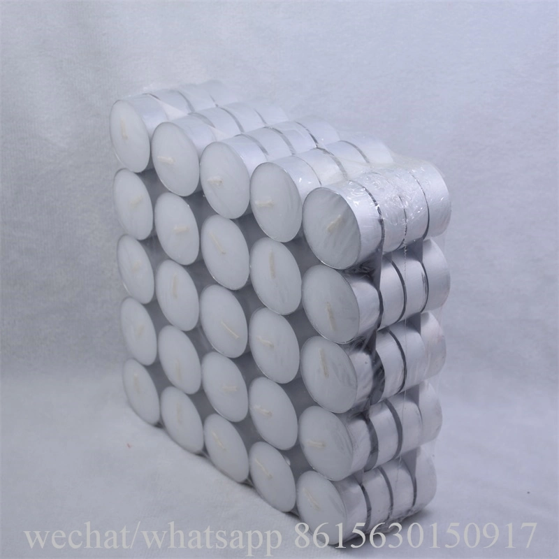 Factory Price White Compressed 14G Tealight Candle