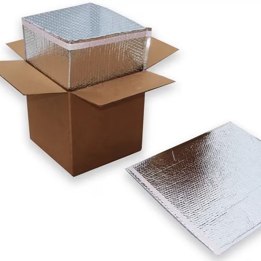 Cold Pack Insulated Boxes with Aluminum Foil Lining