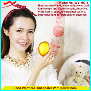 Individual mini handheld unique usb electronic hand warmer