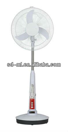 Rechargeable stand emergency fan / 12V DC fan / Solar fan