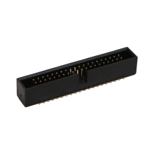 Gold Flash 1.27mm Pitch Box Header Connector for SMT Type