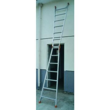 Aluminum folding ladders