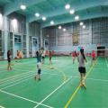 Lantai PVC Tile Gelanggang Badminton BWF Diluluskan