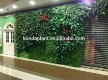 China indoor & outdoor artificial plants wall,decorative green wall,plastic green wall