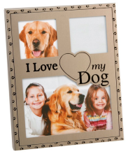 Classic design I love my dog photo frame , pet photo frame , pet picture frame
