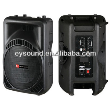 professional plastic stage speaker 15'' active M15A