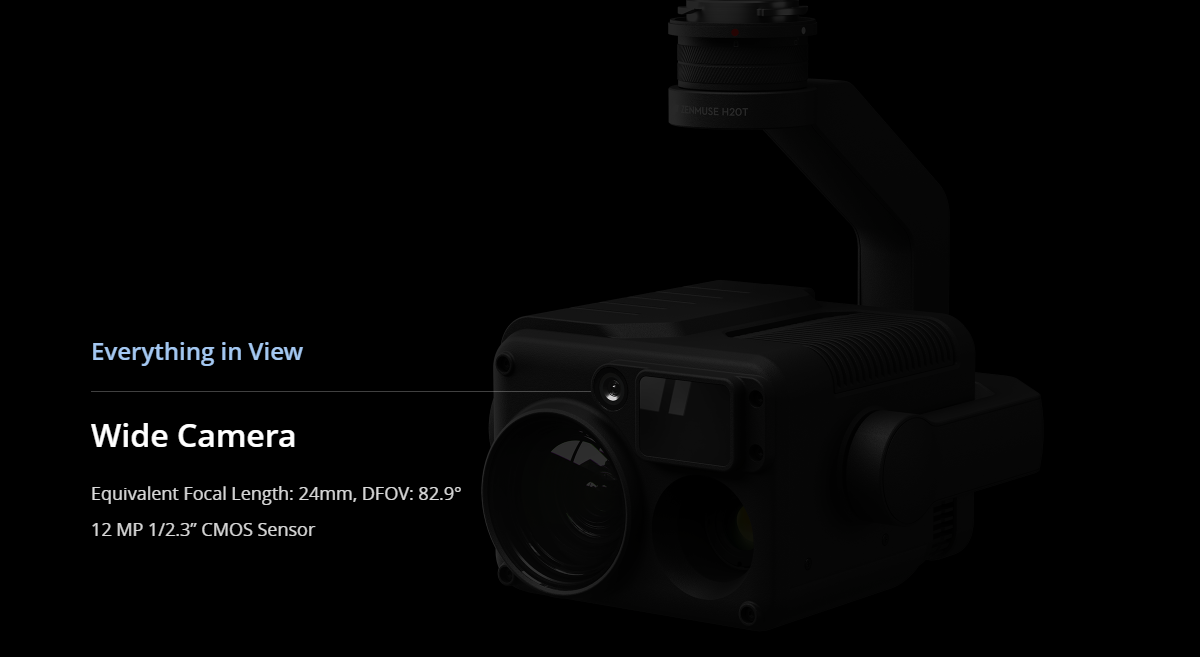 DJI Zenmuse H20T Camera For M300 RTK Drone in Stock