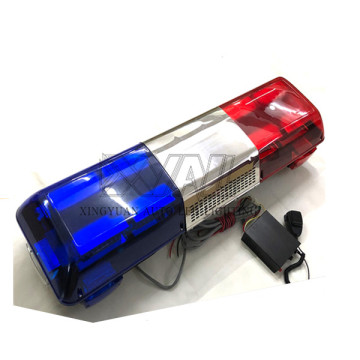 High power led emergency warning light bar 47inch red blue vehicle led light bar