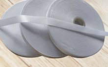 Printing Woven Edge Polyester Satin Label Ribbon for Garment Shoes Care Label Printing