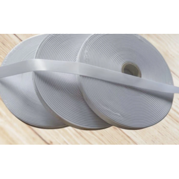 Single Side Woven Edge Polyester Satin Label Ribbon