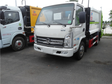 KAMA 6 cubic yards capacity compressed garbage trucks