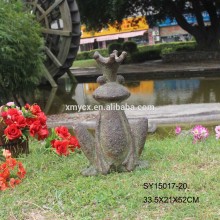 Metal rust garden landscape decorative frog decoration