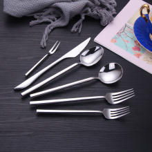 Reusable Silverware set Sterling Flatware 10 Pcs Cutlery