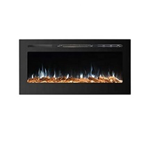 Nine Colors Decor Flame Electric Linear Fireplace Stove Heater Artificial Fire Flame Fire Place Electric Fireplaces