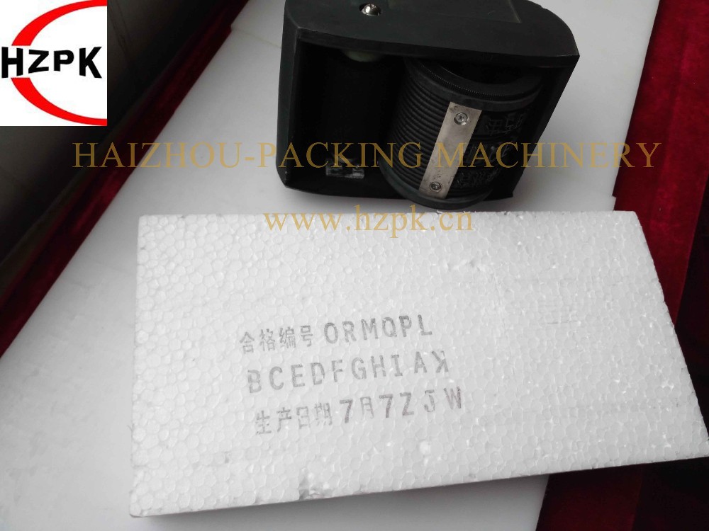 Ex-factory price Portable cardboard roll printing device, Manual carton date coding machine