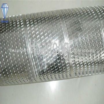 Spiral welded perforated metal pipe