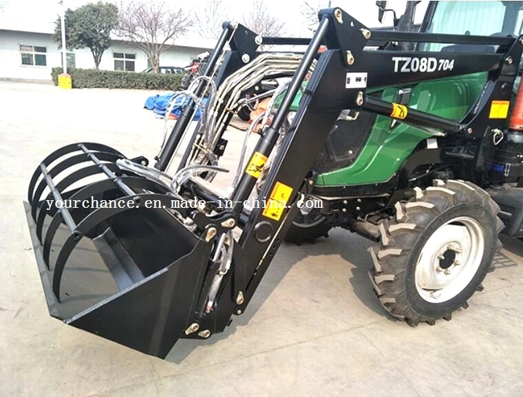 Hot Selling GB Series 1.5-2.4m Width Quick Hitch Grapple Bucket for 25-180HP Agricultural Wheel Farm Tractor and Front End Loader