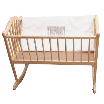 Rocking cribs for baby, wooden