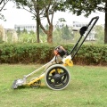 Two Wheels Grass Trimmer Hand Push Brush Cutter